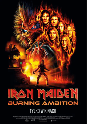 IRON MAIDEN: BURNING AMBITION plakat