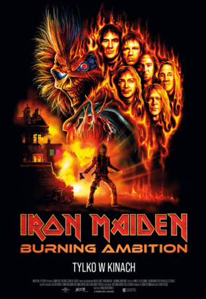 Iron Maiden: Burning Ambition plakat