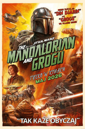 The Mandalorian and Grogu 2D dubbing plakat