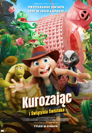 Kurozając i Świątynia Świstaka 2D dubbing plakat