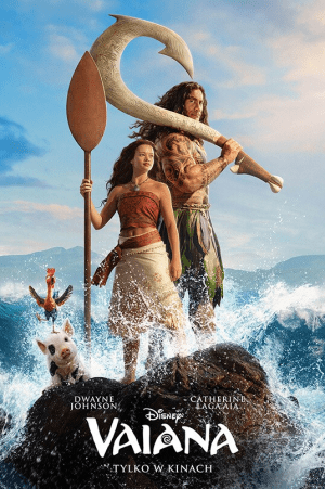 Vaiana 2D dubbing plakat
