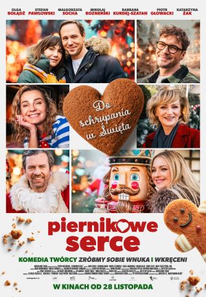 Piernikowe serce plakat