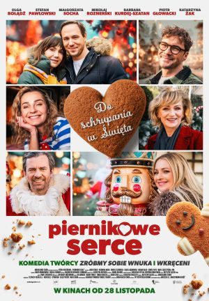 Piernikowe serce plakat