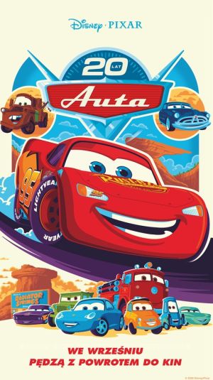 Plakat filmu Auta – 20 rocznica
