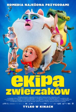 Ekipa zwierzaków 2D dubbing plakat