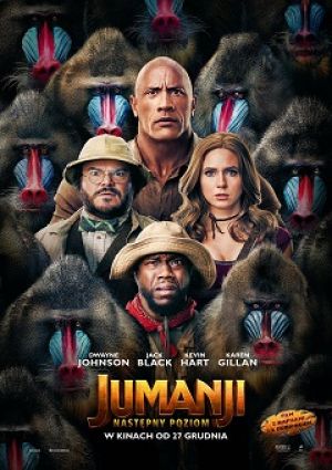 Jumanji: Następny poziom (2D, dubbing) plakat