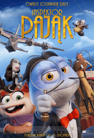 Inspektor Pająk 2D dubbing plakat