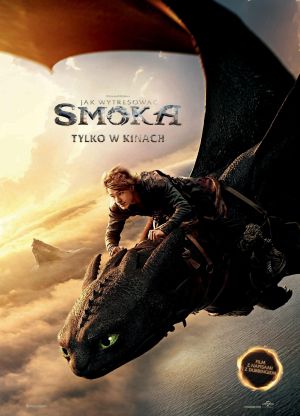 Jak wytresować smoka- napisy plakat