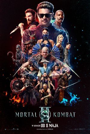Mortal Kombat II 2D dubbing plakat