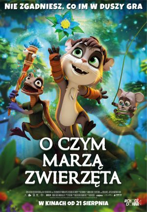 O czym marzą zwierzęta 2D dubbing plakat