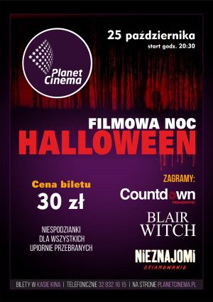 Filmowa Noc Halloween plakat