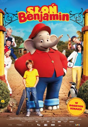 Słoń Benjamin 2D dubbing plakat