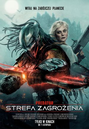 Predator: Strefa zagrożenia 3D napisy plakat