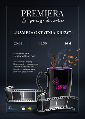 Rambo: ostatnia krew - Premiera przy kawie plakat