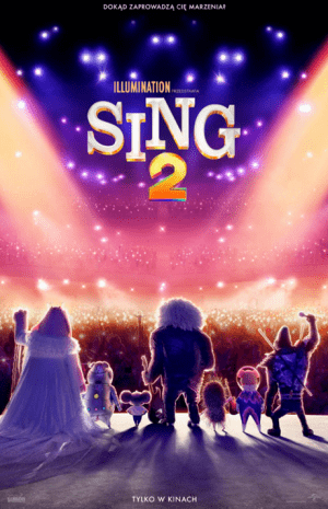 Sing 2 - Przedpremiera plakat