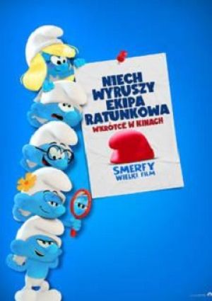 Smerfy. Wielki film plakat