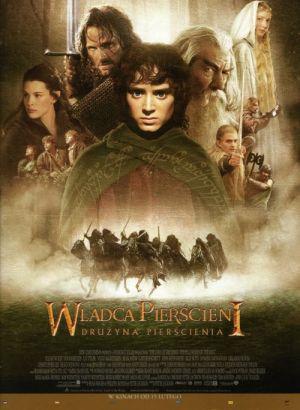 Władca Pierścieni: Drużyna Pierścienia (wersja rozszerzona) plakat