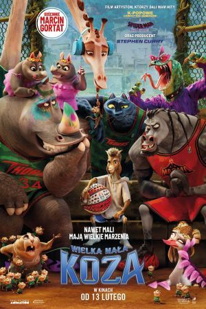 Wielka mała koza 2D dubbing plakat