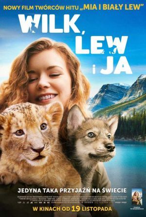 Wilk, lew i ja 2D dubbing plakat