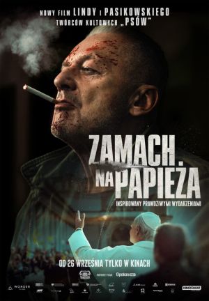 Zamach na papieża plakat