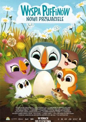 Plakat filmu WYSPA PUFFINÓW. Nowi przyjaciele 2D dubbing