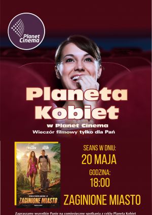 Plakat filmu Planeta Kobiet - Zaginione miasto