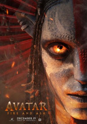 Plakat filmu Avatar: Ogień i popiół