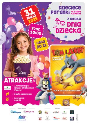 Plakat filmu Poranek dla dzieci - Tom & Jerry: Przygoda w muzeum