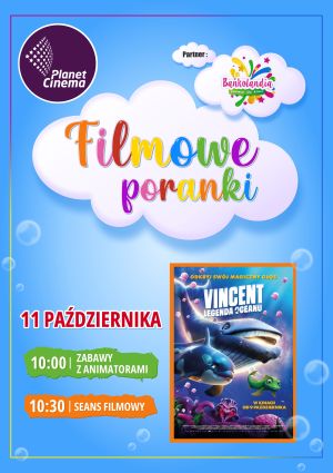 Plakat filmu Filmowe Poranki: Vincent. Legenda Oceanu