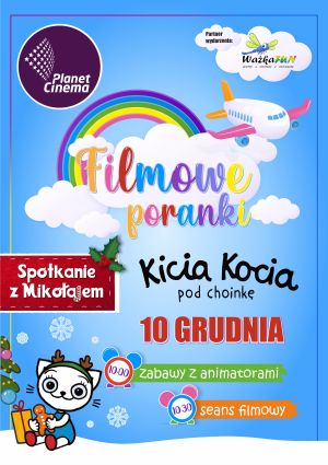 Plakat filmu Filmowe Poranki: Kicia Kocia pod choinkę