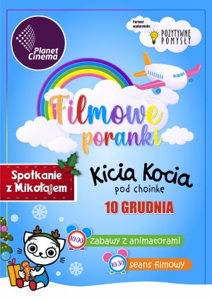 Plakat filmu Filmowe Poranki: Kicia Kocia pod choinkę