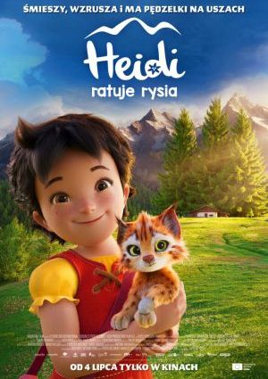 Plakat filmu Heidi ratuje rysia 2D dubbing