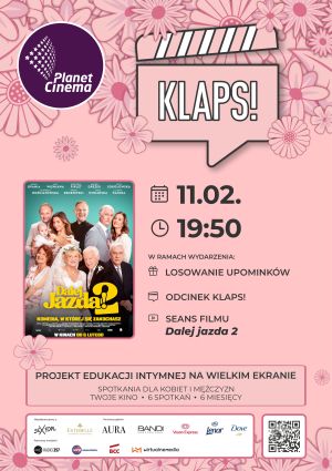 Plakat filmu KLAPS: Dalej jazda 2