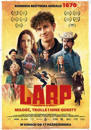 Plakat filmu Larp. Miłość, trolle i inne questy