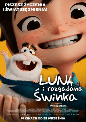 Plakat filmu Luna i rozgadana świnka 2D dubbing