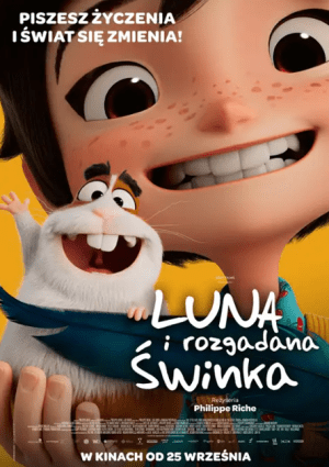 Plakat filmu Luna i rozgadana świnka 2D dubbing