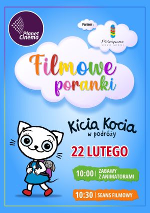 Plakat filmu Filmowe Poranki: Kicia Kocia w podróży