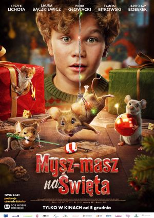 Plakat filmu Mysz-Masz na Święta