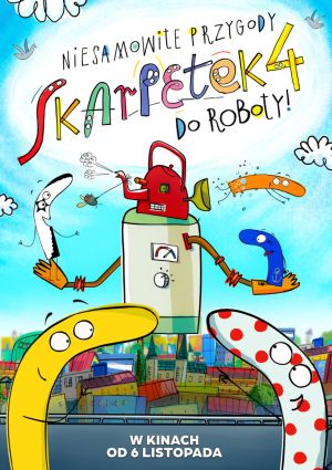 Plakat filmu Niesamowite przygody skarpetek 4. Do roboty!