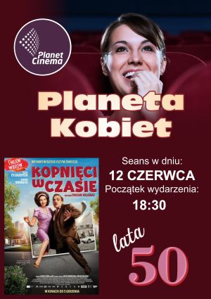 Plakat filmu Planeta Kobiet - Kopnięci w czasie