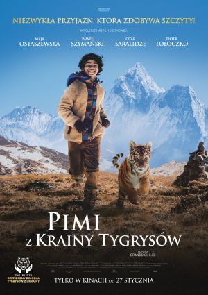 Plakat filmu Pimi z Krainy Tygrysów