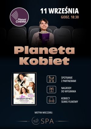 Plakat filmu Planeta Kobiet - Spa Weekend