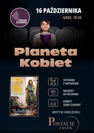 Plakat filmu Planeta Kobiet - Jak żyć, żeby nie zwariować