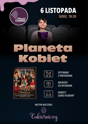 Plakat filmu Planeta Kobiet - Przepis na święta