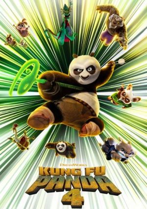 Plakat filmu Kung Fu Panda 4 2D dubbing