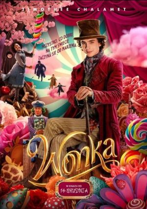 Plakat filmu Wonka 2D napisy
