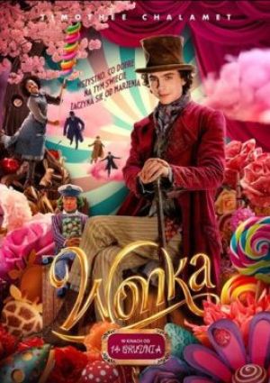 Plakat filmu Wonka 2D dubbing