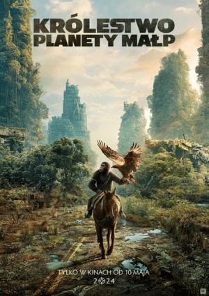 Plakat filmu Królestwo Planety Małp 2D napisy