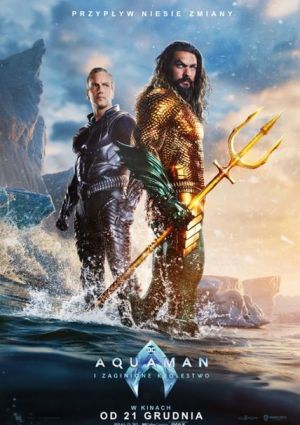 Plakat filmu AQUAMAN i zaginione królestwo 2D dubbing