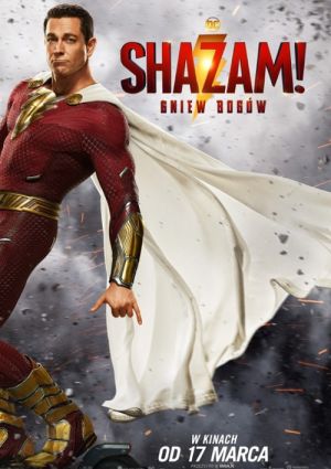 Plakat filmu Shazam! Gniew bogów 2D dubbing
